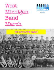 West Michigan Band March Concert Band sheet music cover Thumbnail